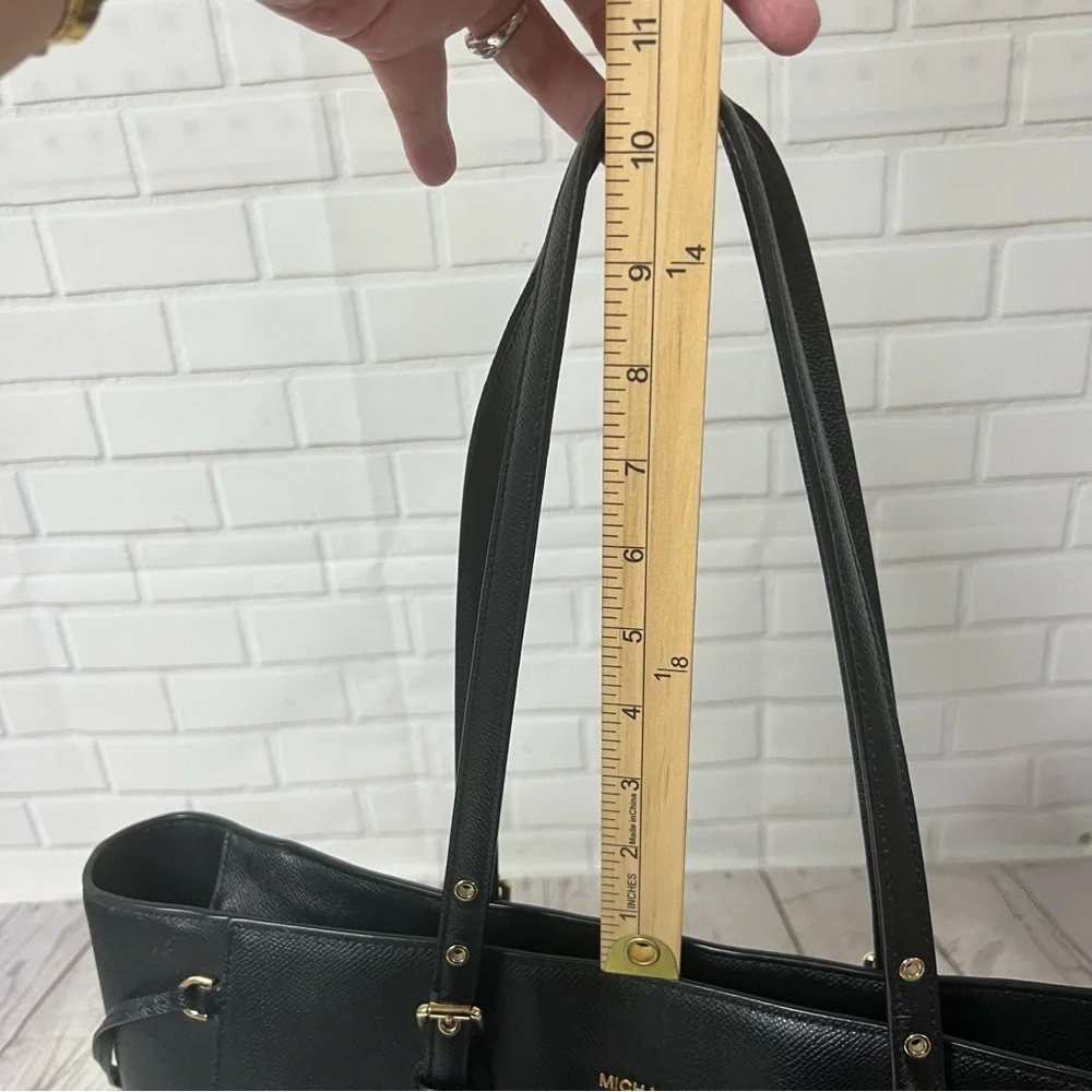 Michael Kors Limited Edition Voyager Love Tote Bag Black Stud Large Purse NWT - Picture 13 of 16